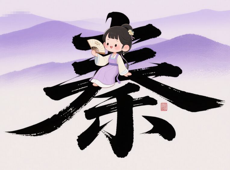 秦姓仙氣清冷女寶寶名字,古風(fēng)韻味自然流露